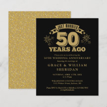 Orçamento Convite de Casamento 50º Aniversário