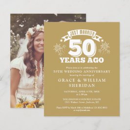 Orçamento Convite de Foto de Aniversário de 50 Ano