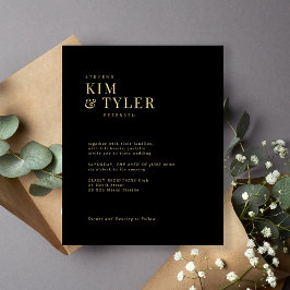 Orçamento convite para casamento da tipografia do