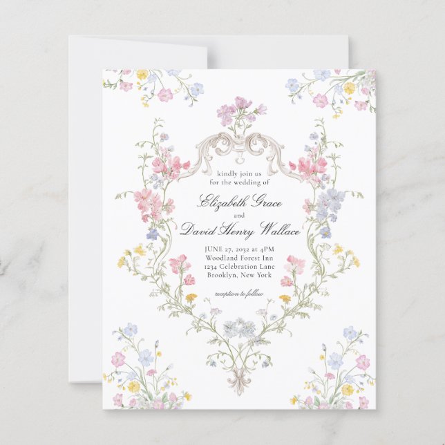 ORÇAMENTO Crista Floral Rococó Caprichosa Casament (Frente)