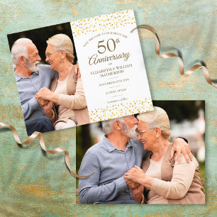 Orçamento de 50º Aniversário Salve a Data 2 Fotos