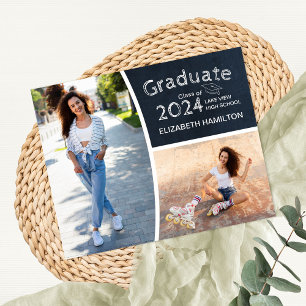 Orçamento de anúncio de foto de formatura da Chalk