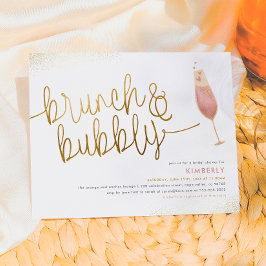 Orçamento de Brunch & Bubbly Champagne Chá de Noiv