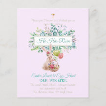 Orçamento de Convite para Páscoas Religiosa