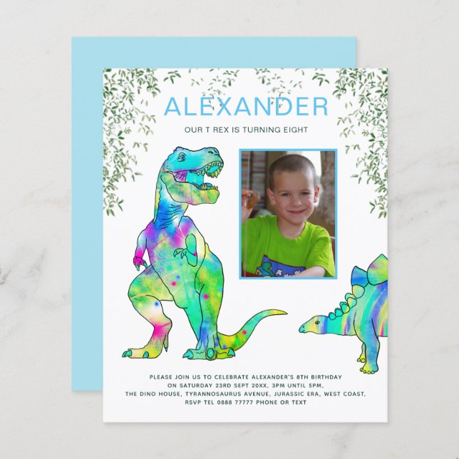 Orçamento de Fotografia de Festa de aniversário Ra (Frente/Verso)