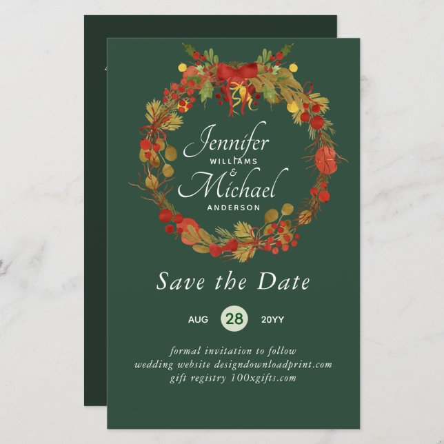 Orçamento de LeahG Datas de Salvamento Vermelho Ru (Frente/Verso)