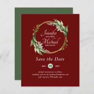 Orçamento de LeahG Salvar a Data Verde Terra Moder