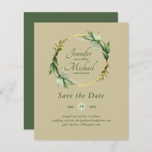 Orçamento de LeahG Salvar a Data Verde Terra Moder