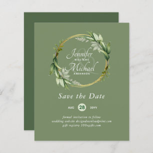 Orçamento de LeahG Salvar a Data Verde Terra Moder