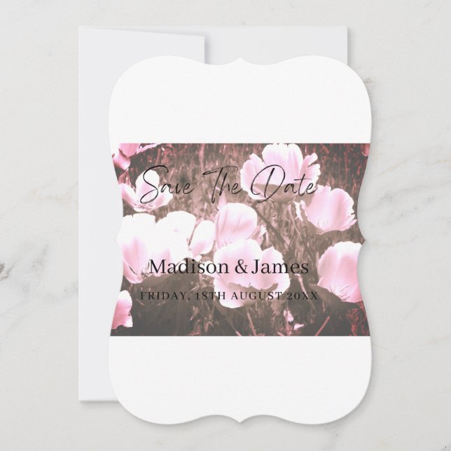 Orçamento de Script Simples Salve os convites de d (Frente)