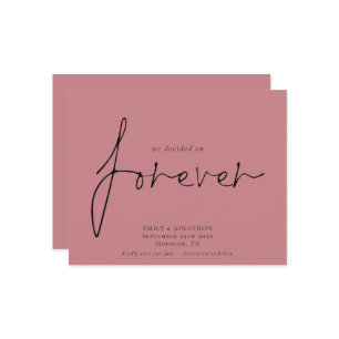 Orçamento Decidido Para O Forever Dusty Rosa Salva