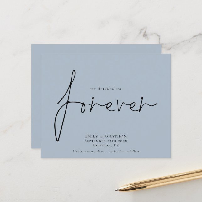 Orçamento Decidimos para o Forever Azul Salvar a D (Frente/Verso In Situ)