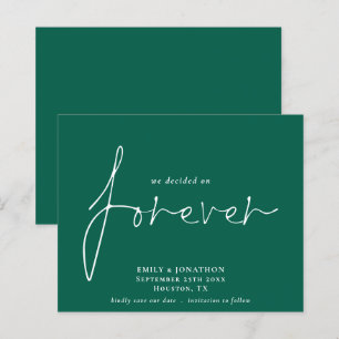 Orçamento Decidimos para o Forever Emerald Salvar