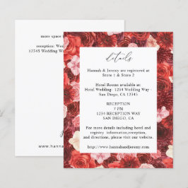 Orçamento Detalhes Florais Vermelhos - Branco 3