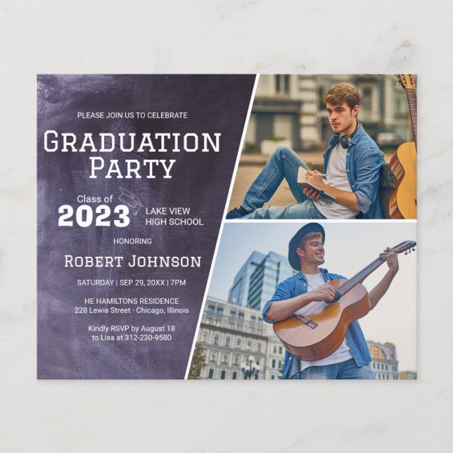 Orçamento do Partido de Foto do Formando de Segund (Frente)