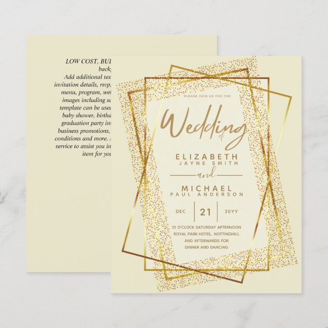 ORÇAMENTO DOURADO Folha de Linho Folha de Olhar CO (Frente/Verso)