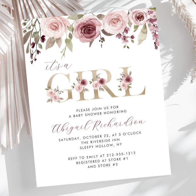 Orçamento é um Chá de fraldas de Blush da Menina B (Criador carregado)