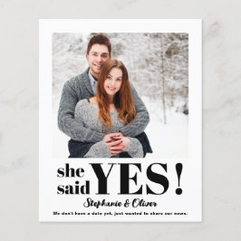 Orçamento Ela Disse Sim Anúncio do Noivado Fotográ