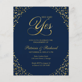 Orçamento Ela Disse Sim Convite Festa de noivado