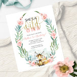 Orçamento Ela é um convite de aniversário selvagem<br><div class="desc">Bons animais florestais, ela é um convite de aniversário selvagem, fácil de personalizar com seus detalhes. Verifique se há itens correspondentes na coleção. PERSONALIZAÇÃO: se você precisa personalizar o design, entre em contato comigo via bate-papo; se precisar de informações sobre seu pedido, opções de envio etc., entre em contato diretamente...</div>
