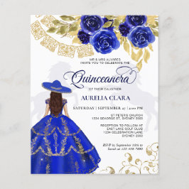 Orçamento Elegante Cavalo Azul Azul Real Quinceañe