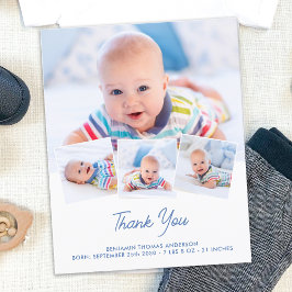 Orçamento Elegante Novo Bebê 4 Foto Obrigado Nasci