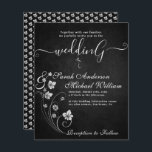 Orçamento eleganteFlores Casamento Branco Convite<br><div class="desc">Flores Florais Elegantes Convite para Casamento Branco. Simples e moderno para ser completado com seus detalhes de forma fácil e rápida. Verifique meu compro para ver a suíte inteira para este design.</div>