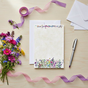 Orçamento em branco Convite de casamento de flores