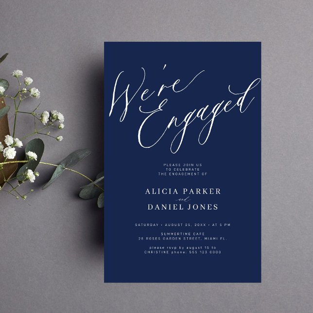 Orçamento Estamos no convite para festas de noivad (Criador carregado)