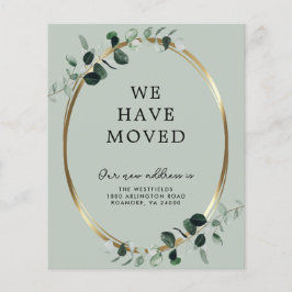 Orçamento Eucalipto Sálvia Anúncio de Novo Endereç