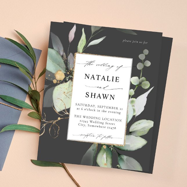 Orçamento Eucalyptus Brilhante Cinza de Casamento  (Criador carregado)