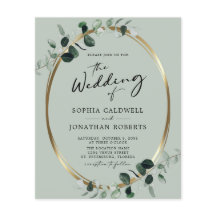 Orçamento Eucalyptus Dourado Código QR Folheto de 