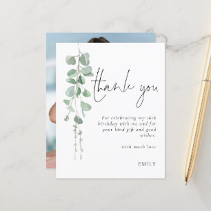 Orçamento Eucalyptus Foto Sweet XVI Obrigado