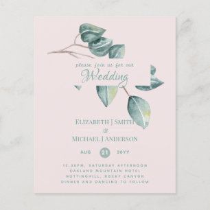 Orçamento Eucalyptus Greenerase deixa Convites de 