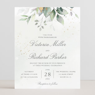 Orçamento Eucalyptus Greenery Deixa Casamento Ele