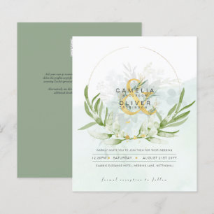 ORÇAMENTO Eucalyptus Greenery Dourado Casamento CÓ