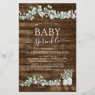 Orçamento Eucalyptus Luzes Rústicas De Bebê De Mad