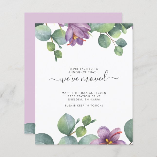 Orçamento Eucalyptus Movimentamos a Mudança Chave  (Frente/Verso)