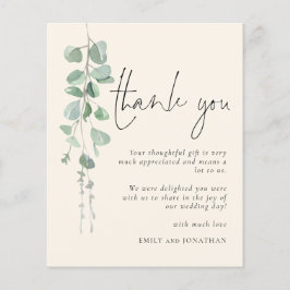 Orçamento Eucalyptus Photo Ivory Obrigado