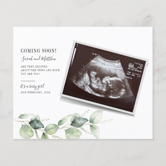 Orçamento Eucalyptus Pregnancy Baby Script de Reve (Frente)