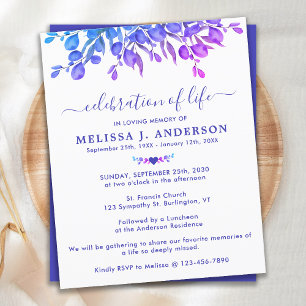 Orçamento Eucalyptus Purple Celebration Of Life I