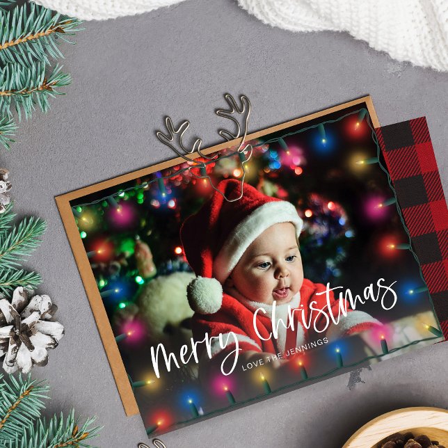 Orçamento Feliz Foto das Luzes de Natal (Criador carregado)