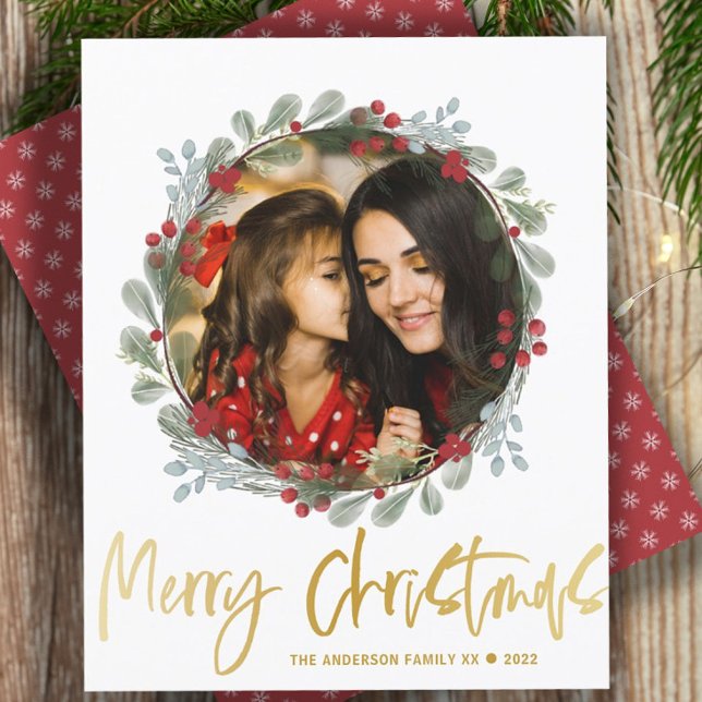 Orçamento Feliz Foto de Natal Botânica (Criador carregado)