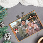 Orçamento Feliz Natal e HH Foto Minimalista H<br><div class="desc">Envie cartões de Natal divertidos,  Chic e Minimalistas com seu orçamento Feliz Natal e Feliz Natal Minimalista H Photo Christmas Cards.</div>