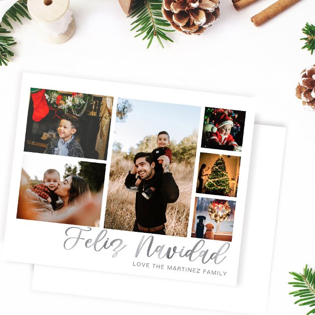 Orçamento Feliz Navidad Silver 6 Foto (Criador carregado)