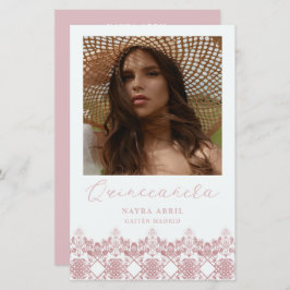 Orçamento Fiesta Quinceañera Español Efecto Encaje