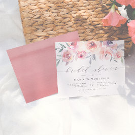 Orçamento Floral Aquarela de Meados de Verão para 