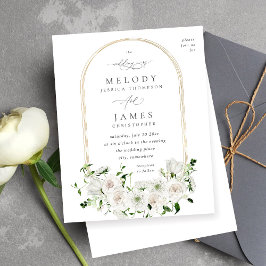 Orçamento Floral Branco Casamento 2