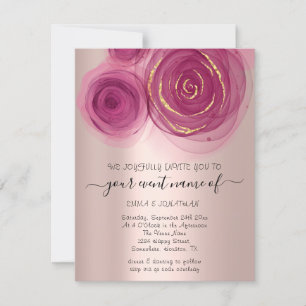 Orçamento Floral Código QR Rosa Rosa Marsala