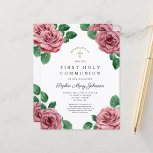 Orçamento Floral Peões Religiosos Primeira Comunhã